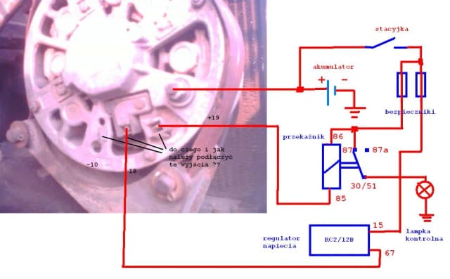 Jak podłączyć alternator od poloneza do c 360 bez problemów Jak podłączyć alternator od poloneza do c 360 bez problemów